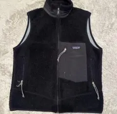 パタゴニア　レトロX ベスト　フリース　メンズ　サイズS USA製　黒　ブラック