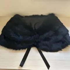 UNTITLED ファーケープリボン付