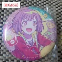 鳳えむanniversary/birthdayイラストグリッター缶バッジ１点