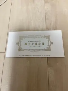 VTホールディングス 株主優待券x1冊 キーパーラボ20％割引その他