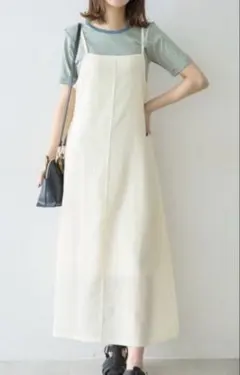 【新品未使用】FREE'S MARTシャーリングキャミソールワンピース