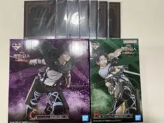 進撃の巨人　一番くじ　リヴァイ＆ハンジ　フィギュア