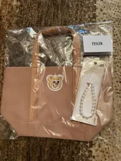 FEILER トートバッグ ベージュ Lのサムネイル