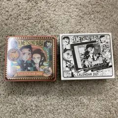 鬼滅の刃 2021 特製缶入り コミック 日めくりカレンダー 未開封