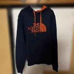 THE NORTH FACE パーカー メンズSネイビー✖️オレンジ