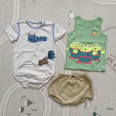ディズニーベビー服3点セット 80のサムネイル