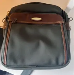 Samsonite サムソナイト ショルダーバッグ（カーキ×ブラウン）