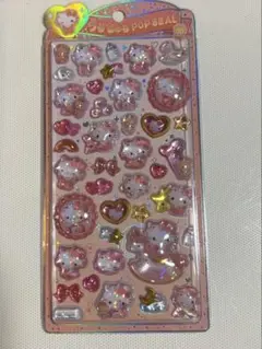 うるちゅるポップシール　キティ