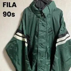 90s FILA ナイロンジャケット マルチカラー
