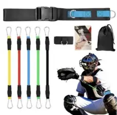 新品✨️ 野球 ソフトボール レジスタンス トレーニングベルト 打撃 体幹強化