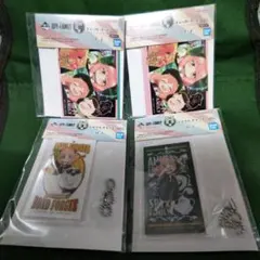 SPY×FAMILY アクリルチャーム・ステッカー 4個セット