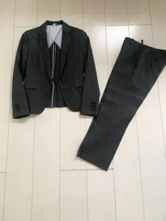 【送料込】クリーニング済 SUIT SELECT パンツスーツ セットアップ