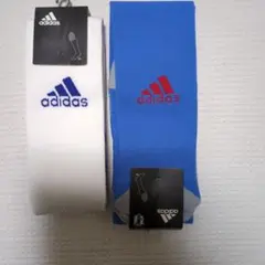 adidas　サッカー、フットサルソックス2足セット