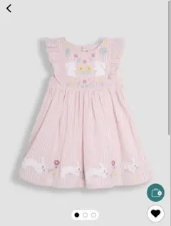 Jojo Maman Bebe 半袖ワンピース　80センチのサムネイル