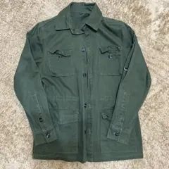 ダークグリーン ミリタリージャケット