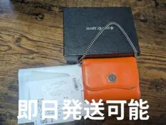 マリクワ 財布 オレンジ