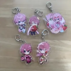 すとぷり さとみ アクリルキーホルダー 5個セット