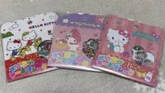 【正規品】サンリオ　おはじきフレークシール　3種セット　キティ マイメロ