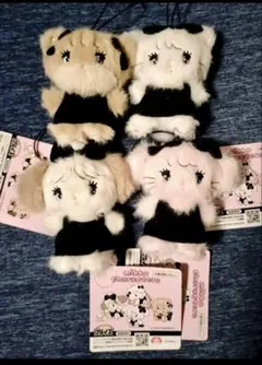 mikko BLACK RIBBON マスコット 全4種 コンプリートセット