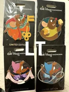D23 Expo WDI Profile シンデレラ 4点セット ディズニーピン