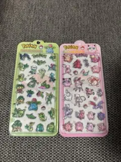 ポケモン ステッカー 2シートセット ボンボンドロップ