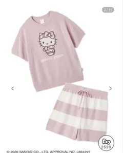 ジェラートピケ サンリオハウス スムーズィーセットアップ ハローキティ