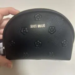 MARY QUANT デイジー柄 ポーチ ブラックのサムネイル