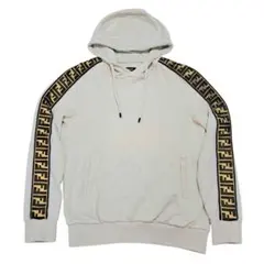 ☆FENDI　フェンディ　ロゴラインパーカー　サイズ44☆のサムネイル