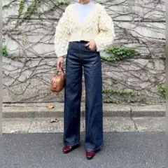 【未使用】サイズ0 cygneカーヴィデニム Rem ホワイト シーニュ カーヴィーデニム Rem｜Cygne(シーニュ) 公式サイト