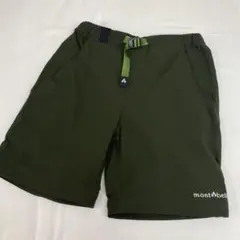 montbell コンバーチブルパンツ カーキ 130