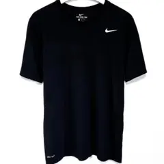 Nike ナイキ ドライフィット 黒 ブラック Tシャツ ワンポイント シャツ