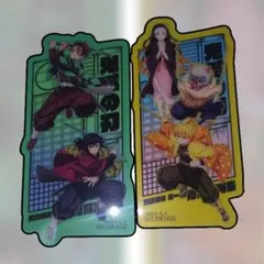 映画入場特典 鬼滅の刃 キャラクターブロマイド 2枚セット