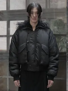 JCAESAR FUR BOMBER N2B JACKET フライトジャケット