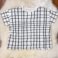 マーキーズ　HOGAN グラフチェックTシャツ ⭐︎M