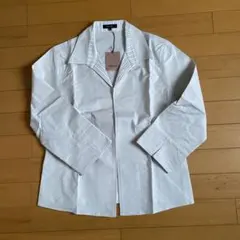 新品⭐︎コムサイズム⭐︎ジャケット⭐︎Lサイズ⭐︎七分丈⭐︎ベージュ