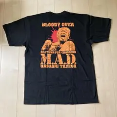 葛西純　狂いじかけのオレっち　Tシャツ XL 葛西純＆”黒天使”沼澤邪鬼「045邪猿気違's」イラストTシャツ – 闘道館