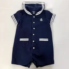 Ralph Lauren セーラー襟ロンパース 75cm