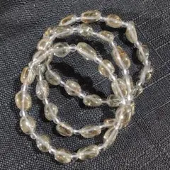 シルバーオーラのブレスレット3本セット