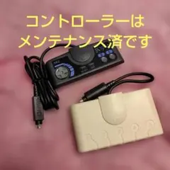 ◎PCエンジン用コントローラー（メンテナンス品）+おまけ（マルチタップ）