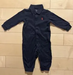 Ralph Lauren ネイビー ロンパース 6M
