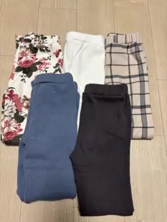 Bee des Bee 130cm キッズボトムス5点セット 裏起毛