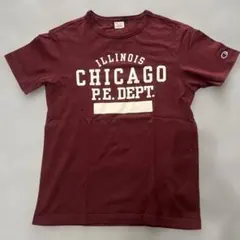 Champion ILLINOIS CHICAGO Tシャツ M