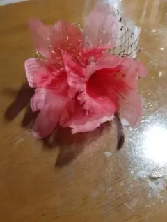 ☽コサージュ☽　卒業式　入学式　フォーマル　シンプル　花モチーフ　ピンク