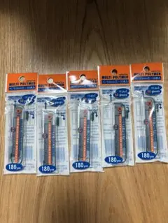 MULTI POLYMER H 0.5mmのシャープ替え芯、50本入り5個セット