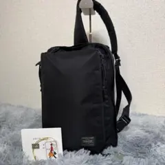 美品 PORTER UNIT スリングショルダーバッグ 2way