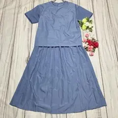【スタイルミキサー】（M）セットアップ風 ドッキングワンピース レイヤード