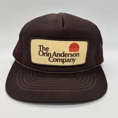 80s~　ヴィンテージ　Orin Anderson　ワッペン　トラッカーキャップのサムネイル