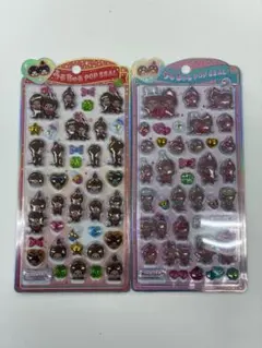 モンチッチ うるちゅるポップシール 2点セット