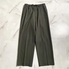 A19150 美品 マーカウェア 22AW フロントフラットイージースラックス1 A19150 美品 マーカウェア 22AW フロントフラットイージースラックス1