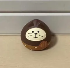 デコレ コンコンブル フルーツ猫だるま　栗